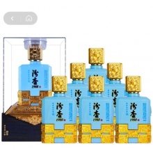汾杏 1988御尊汾杏1988 纯粮食白酒 53度清香型 汾杏1988御尊475ML*6瓶整箱装
